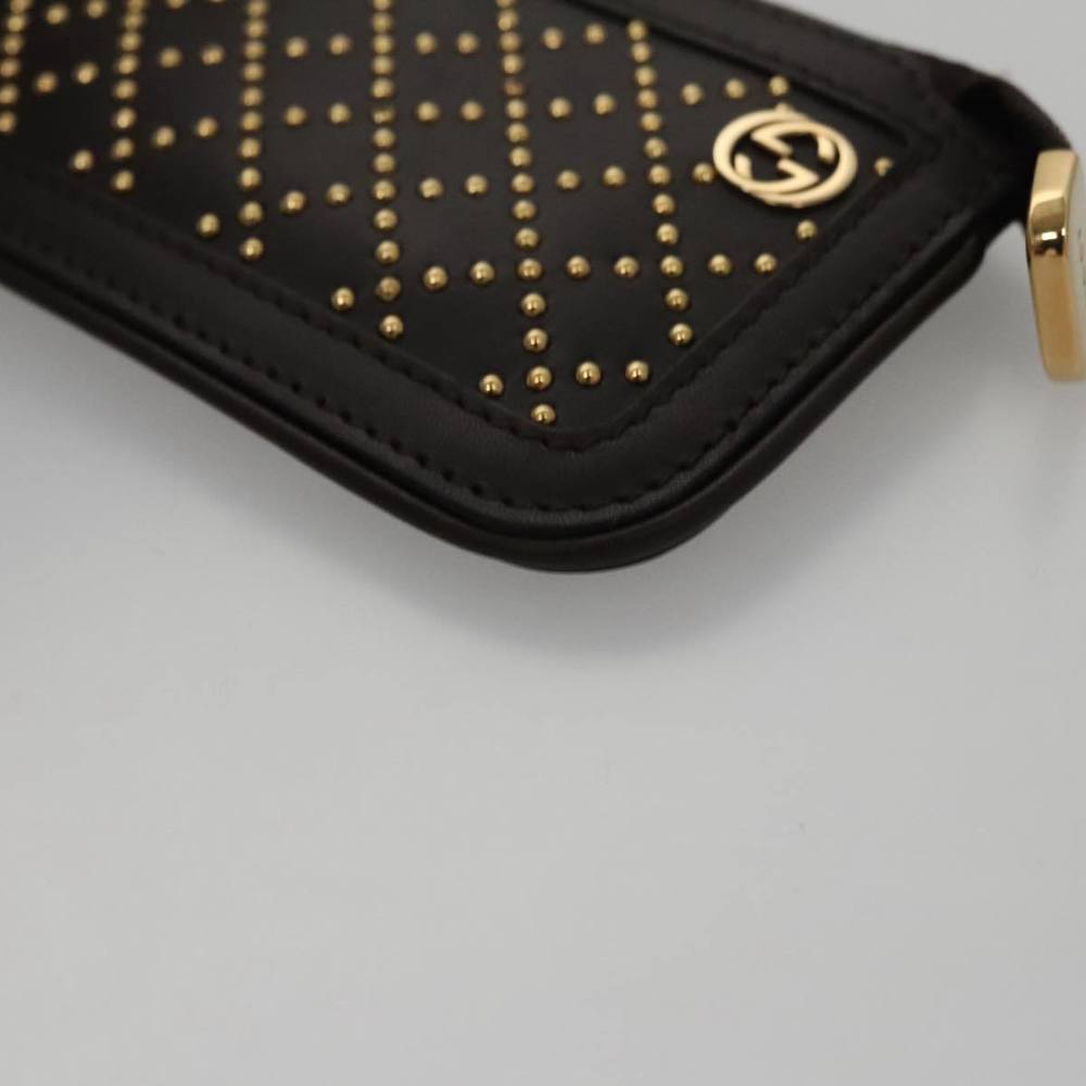 GUCCI Coin Purse Leather Brown 337688 Auth am7447V - Picture 15 of 16